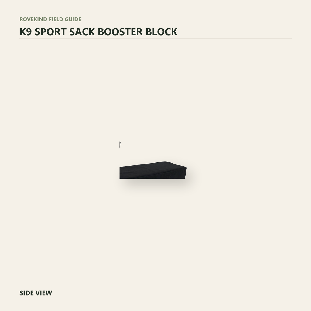 K9 Sport Sack Booster Block